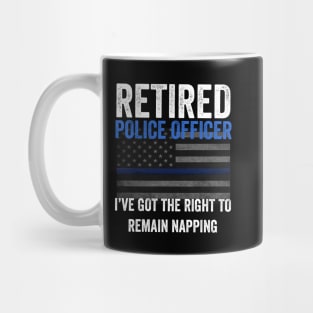 RETIRED POLICE OFFICER Mug